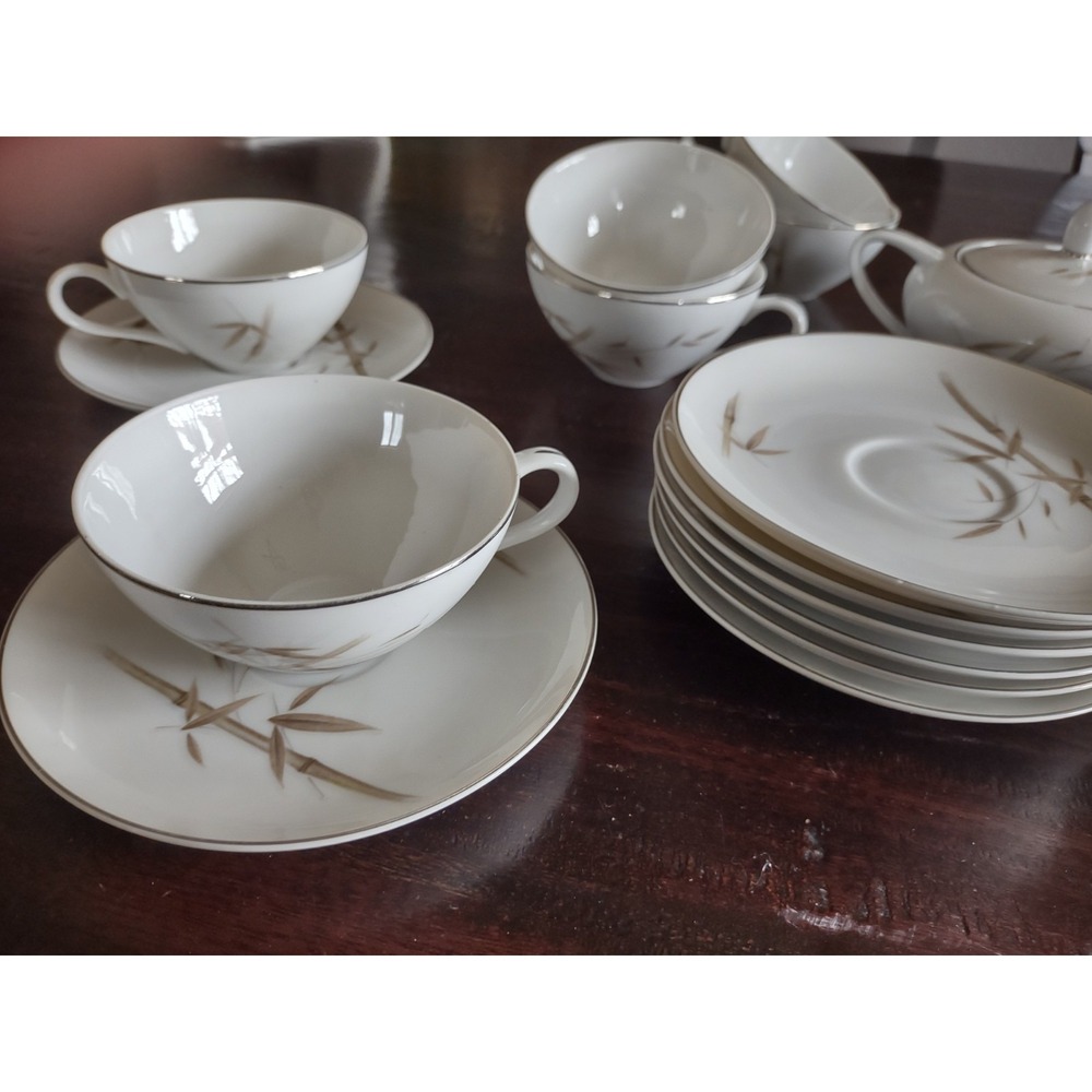 Fashion Manor Fine China Set-bamboo Design- Japan